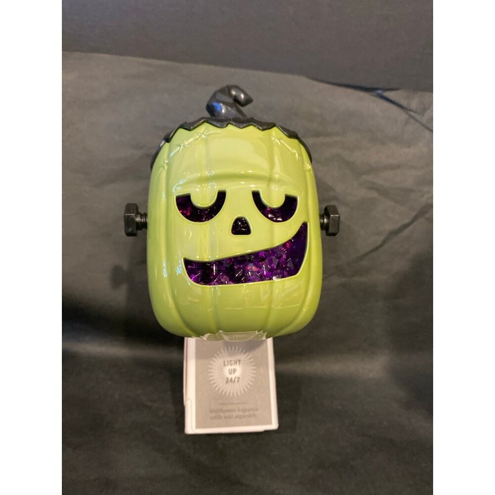 Bath & Body Works Halloween Franken Pumpkin Nightlight Wallflower Plug